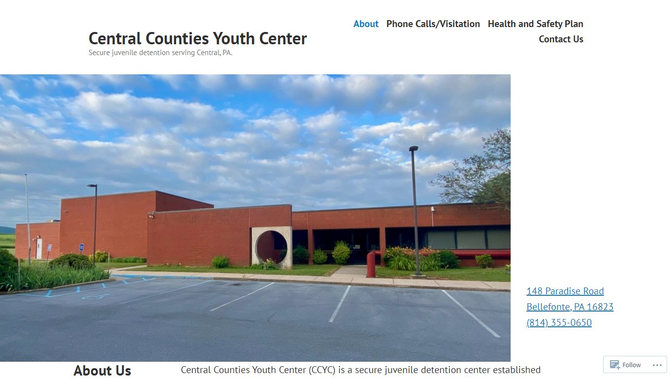 Central Counties Youth Center – Secure juvenile detention serving ...